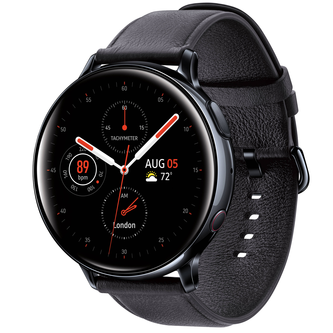 تصویر  ساعت هوشمند سامسونگ مدل Galaxy Watch Active2 44mm Leatherband Smart