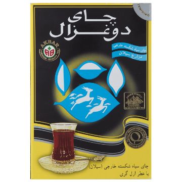 تصویر  چای دو غزال مدل Super Ceylon بسته 500 گرمی